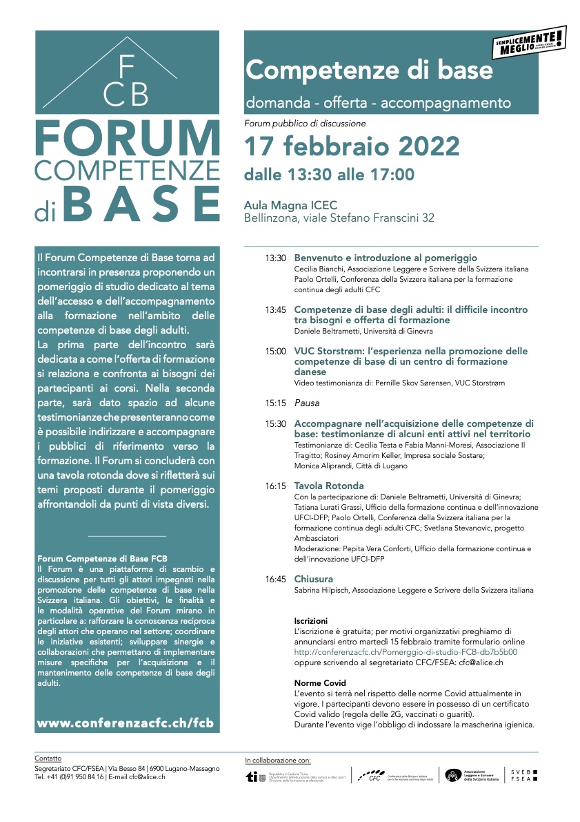 Forum Competenze di Base 2022